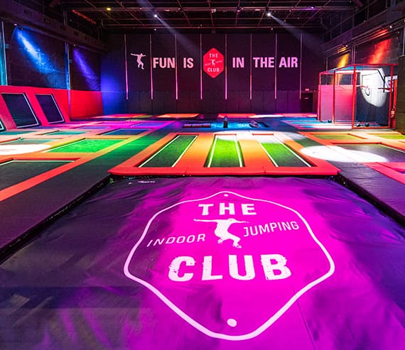 The indoor jumping club